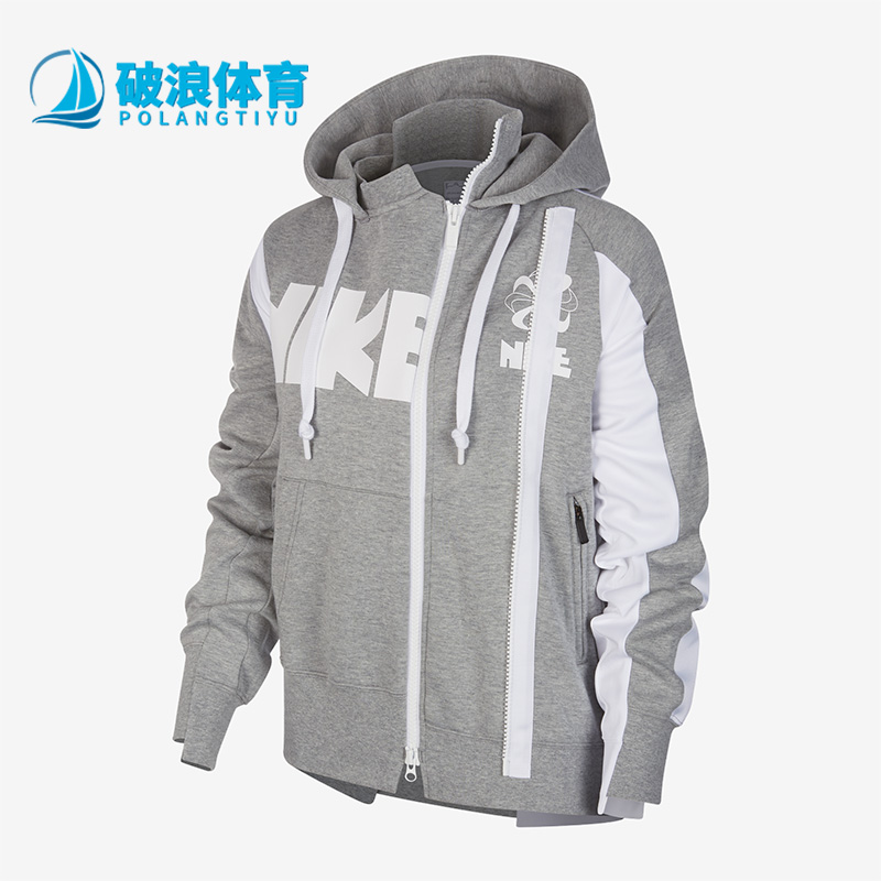 耐克xSacai联名女子连帽卫衣