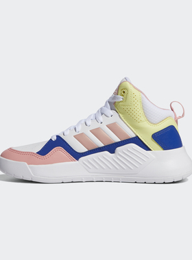 Adidas/阿迪达斯正品 neo PLAY9TIS 2.0女子防滑休闲运动鞋FW5844