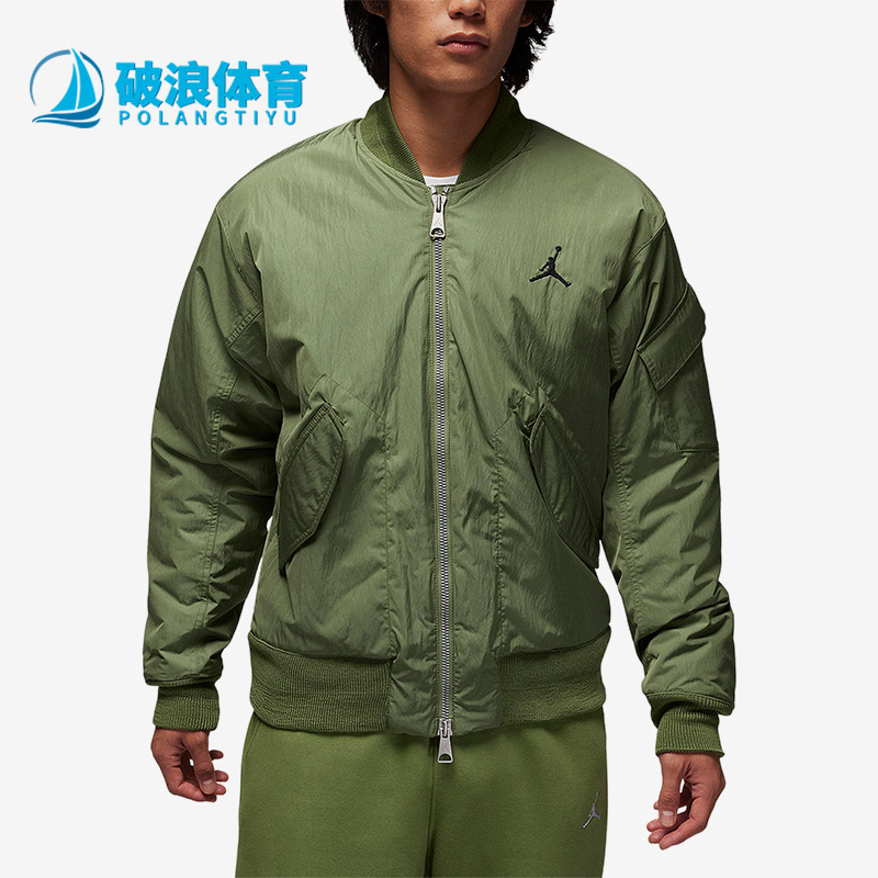 耐克男简约时尚保暖防风休闲棉服