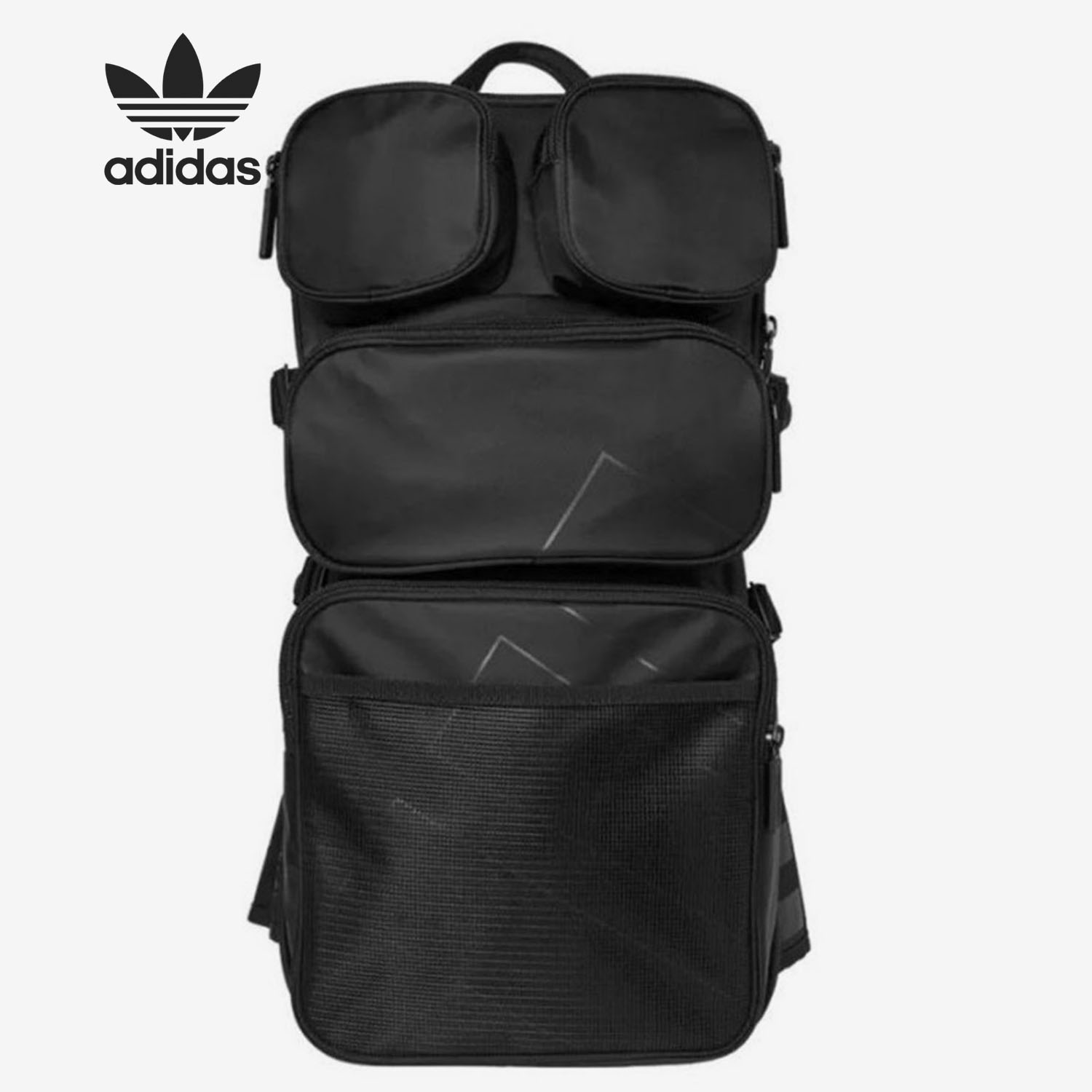 Adidas/阿迪达斯正品 新款三叶草男女休闲运动双肩背包DH2679