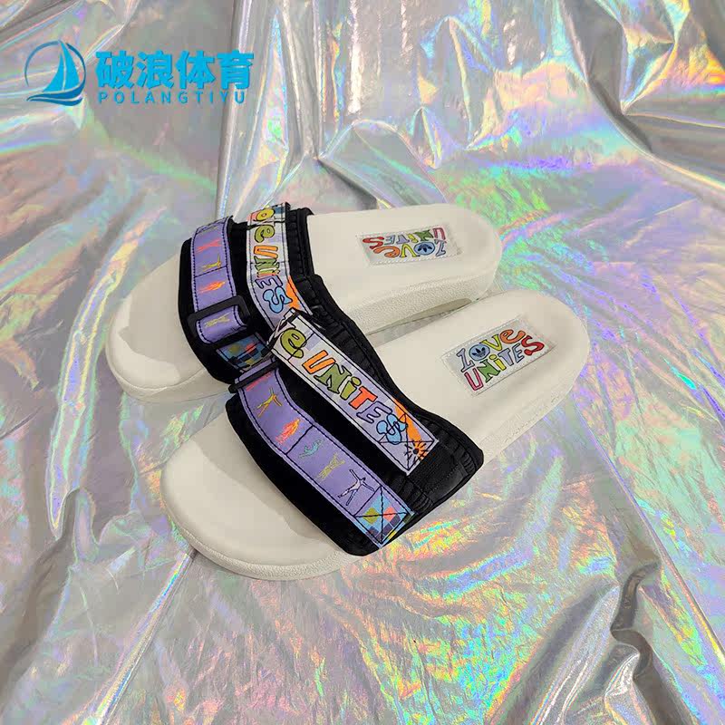 Adidas/阿迪达斯正品三叶草年夏季新款男女运动拖鞋GW2411