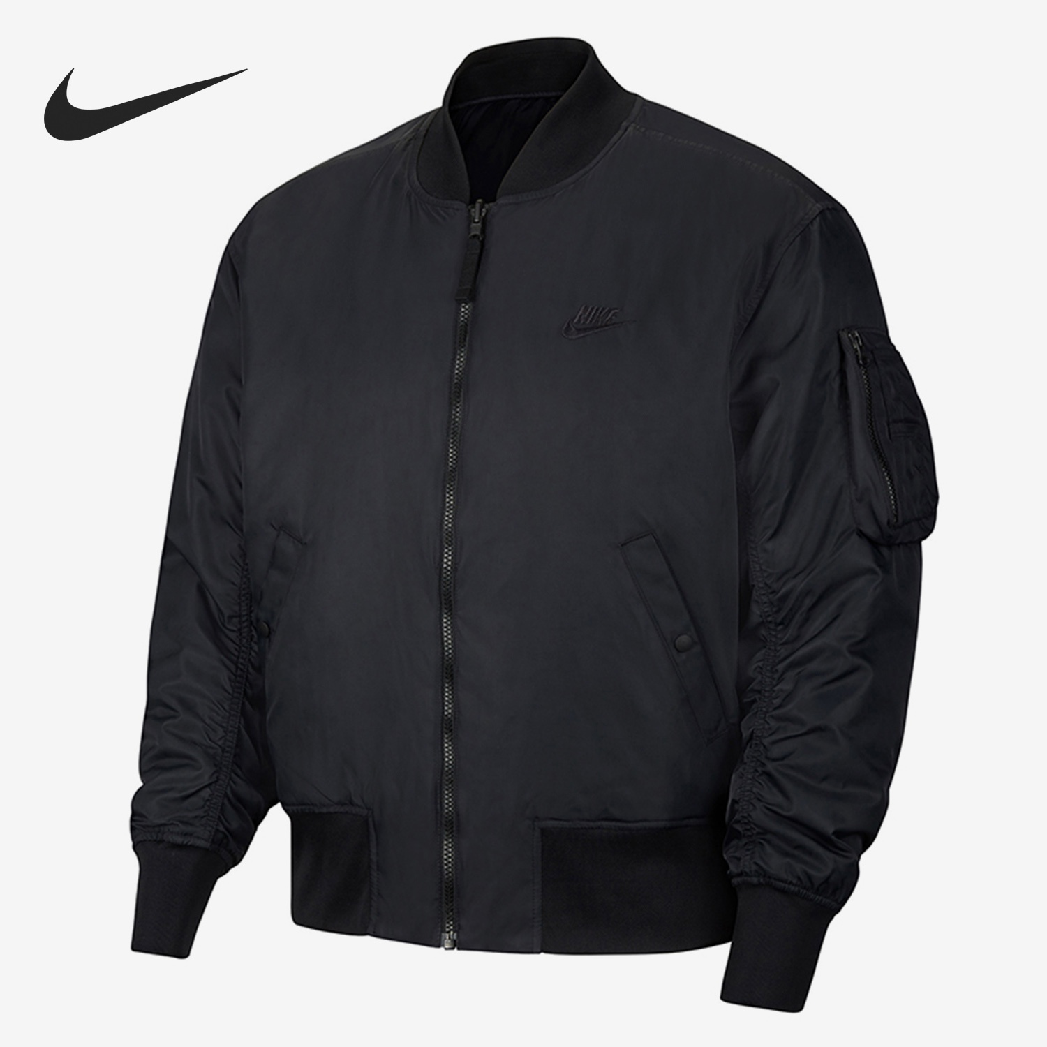 耐克正品男子休闲运动双面穿夹克