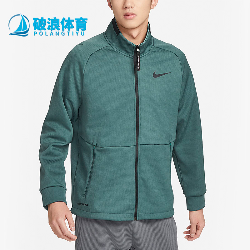 耐克春季男拼接连帽运动休闲外套