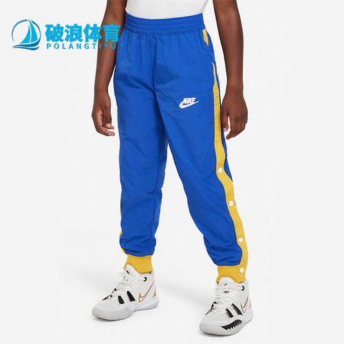 Nike/耐克正品新款大童运动休闲宽松排扣长裤DQ8950-480