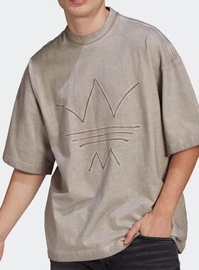 Adidas/阿迪达斯正品新款三叶草夏季运动休闲短袖T恤 GN3300