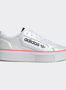 Adidas/阿迪达斯正品春秋新款大童经典休闲小白运动鞋 EF0211