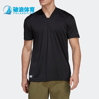 阿迪达斯正品男子运动短袖