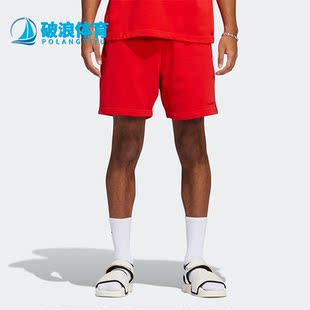时尚 Adidas 阿迪达斯正品 三叶草秋季 HF9929 男女运动休闲短裤