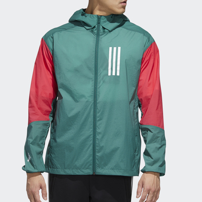 Adidas正品男子运动休闲梭织夹克