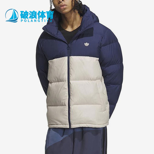 阿迪达斯正品男子保暖羽绒服