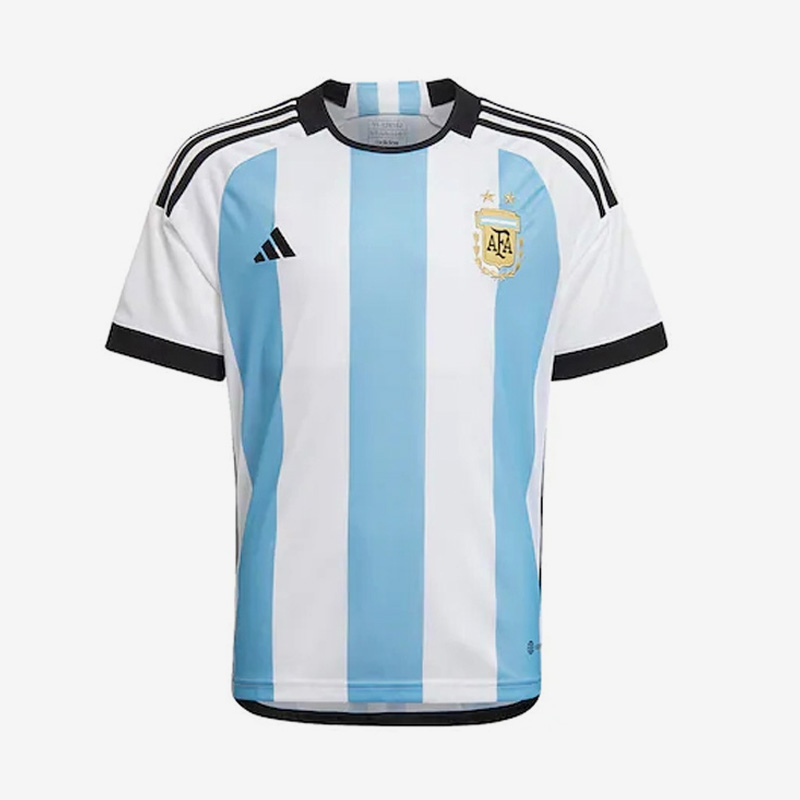 阿迪达斯阿根廷大童足球球衣