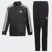 阿迪达斯正品 三叶草新款 男女小童运动长袖 Adidas 套装 DV2849