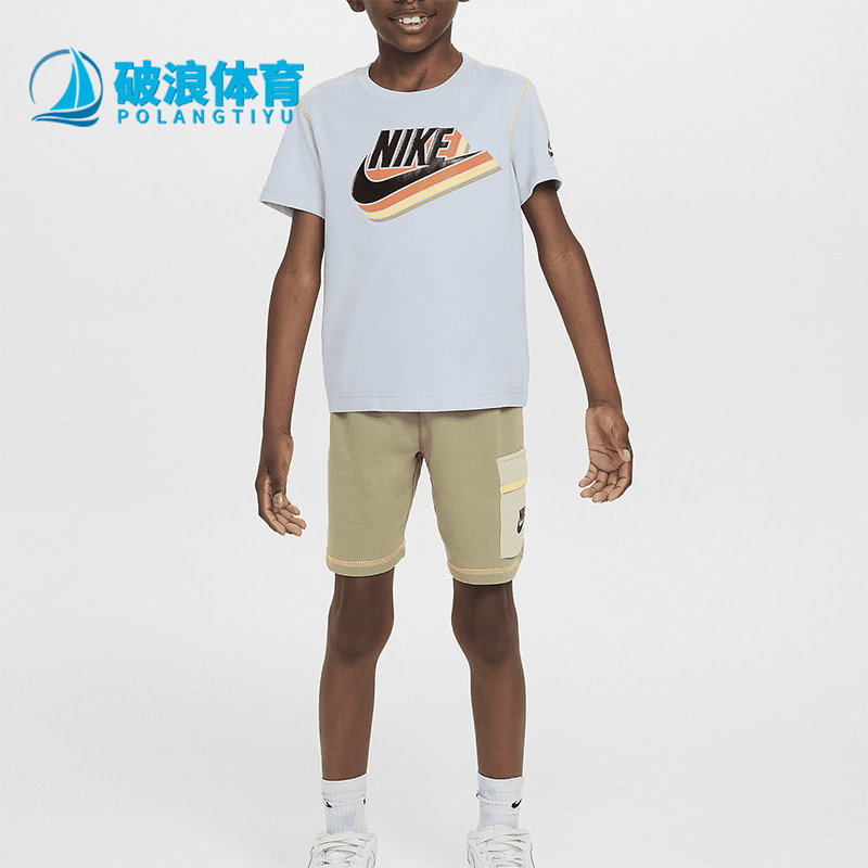 Nike/耐克小童T恤短裤运动套装