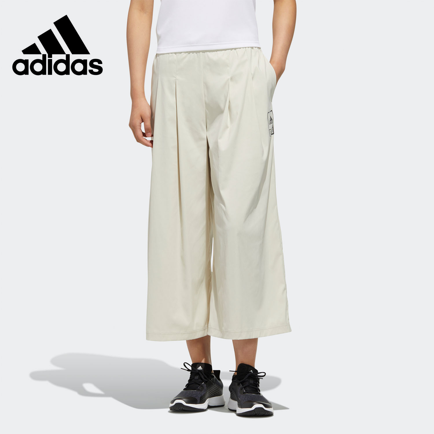 Adidas/阿迪达斯正品 夏季新款女子休闲运动透气长裤 FT2906