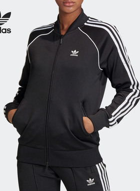 Adidas/阿迪达斯正品三叶草女秋季新款立领夹克运动服GD2374