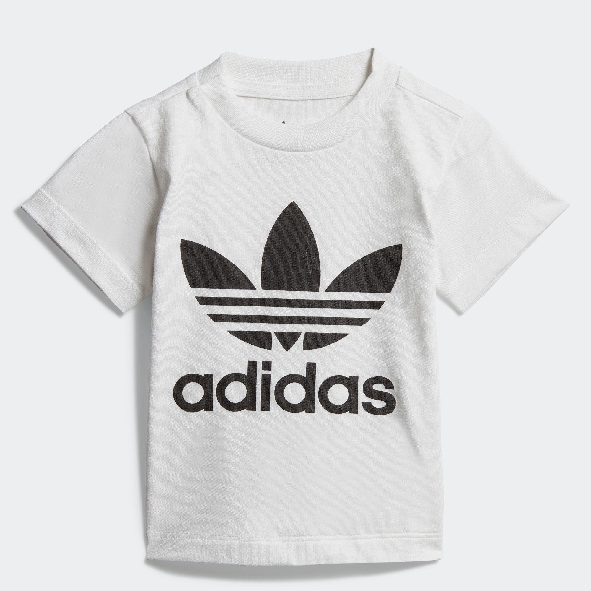 adidas/阿迪达斯正品三叶草男婴童trefoil tee短袖t恤dv2828