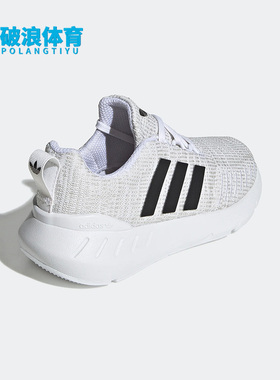 Adidas/阿迪达斯正品三叶草SWIFT RUN 22 C儿童运动鞋GW8183