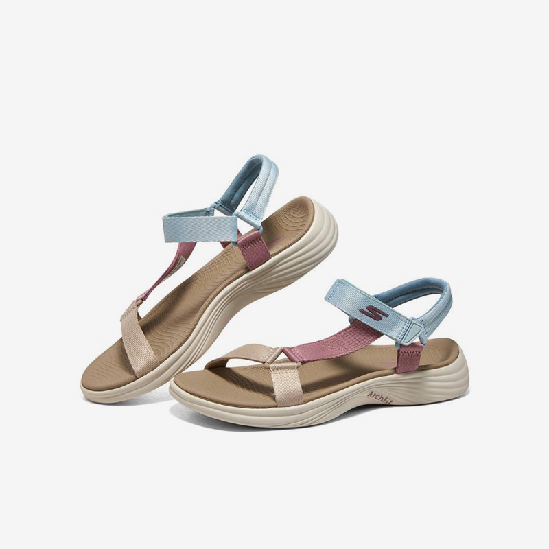 斯凯奇女子正品沙滩凉鞋清仓特价