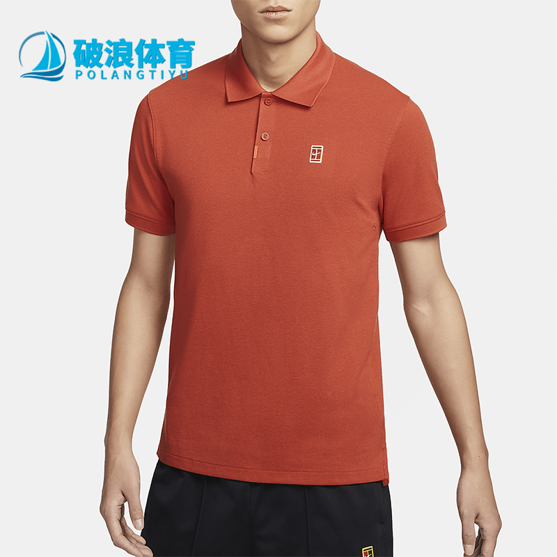 耐克男士修身版型翻领T恤POLO衫