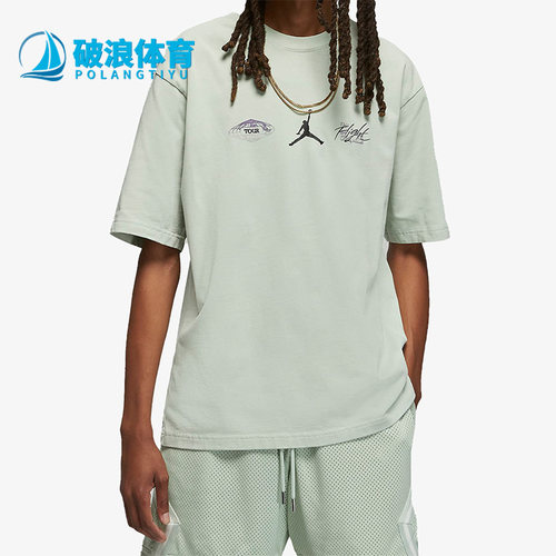 耐克夏季男子休闲运动圆领短袖恤