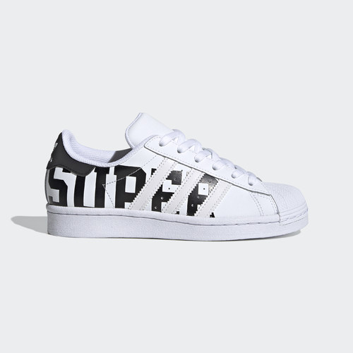Adidas/阿迪达斯正品三叶草 SUPERSTAR J大童经典运动鞋FV3744