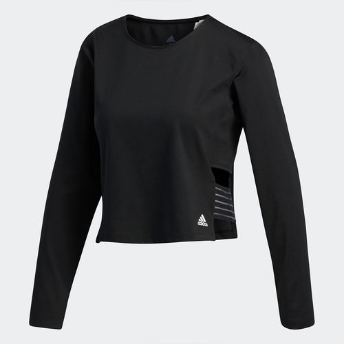 Adidas/阿迪达斯正品LAYERING LS女子训练运动休闲长袖T恤FJ7318-封面