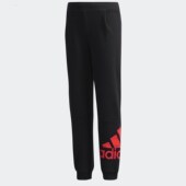 阿迪达斯正品 春款 女童裤 Adidas 训练运动休闲针织长裤 DW5943