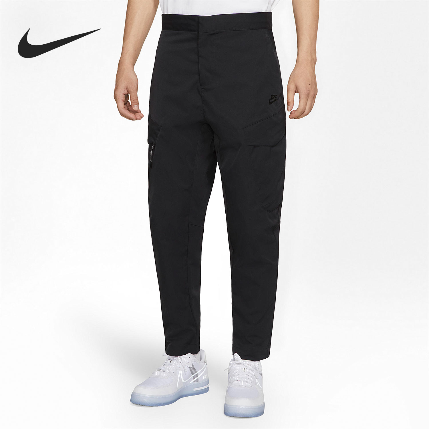 耐克男运动休闲束腿长裤工装裤