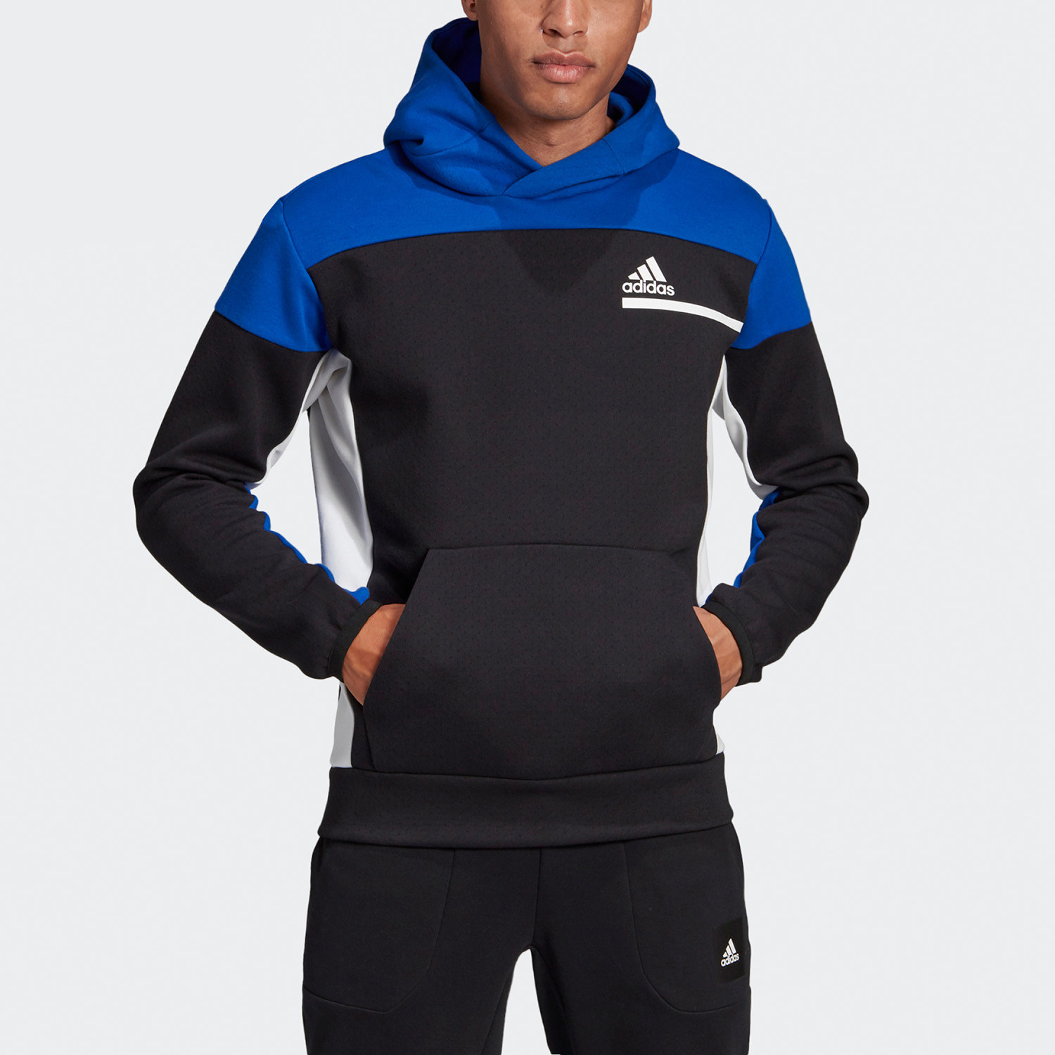 Adidas/阿迪达斯正品 ZNE PO 男子秋季运动型格卫衣 GM6529