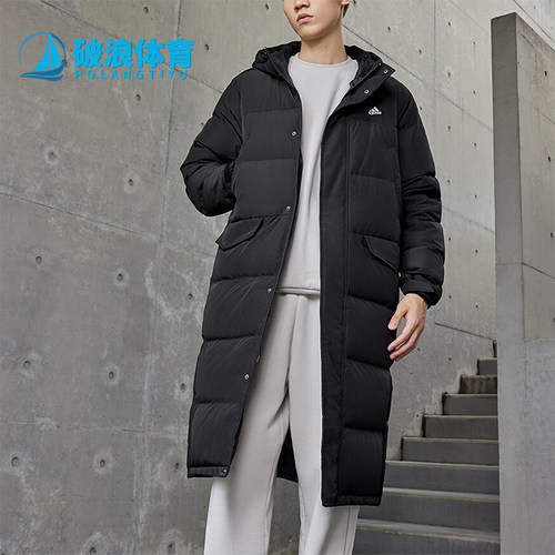 阿迪达斯男保暖休闲运动羽绒服