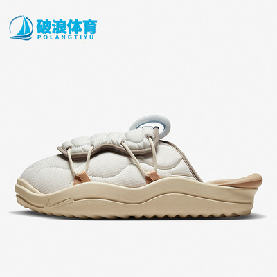 耐克男子运动加绒穆勒鞋耐磨拖鞋