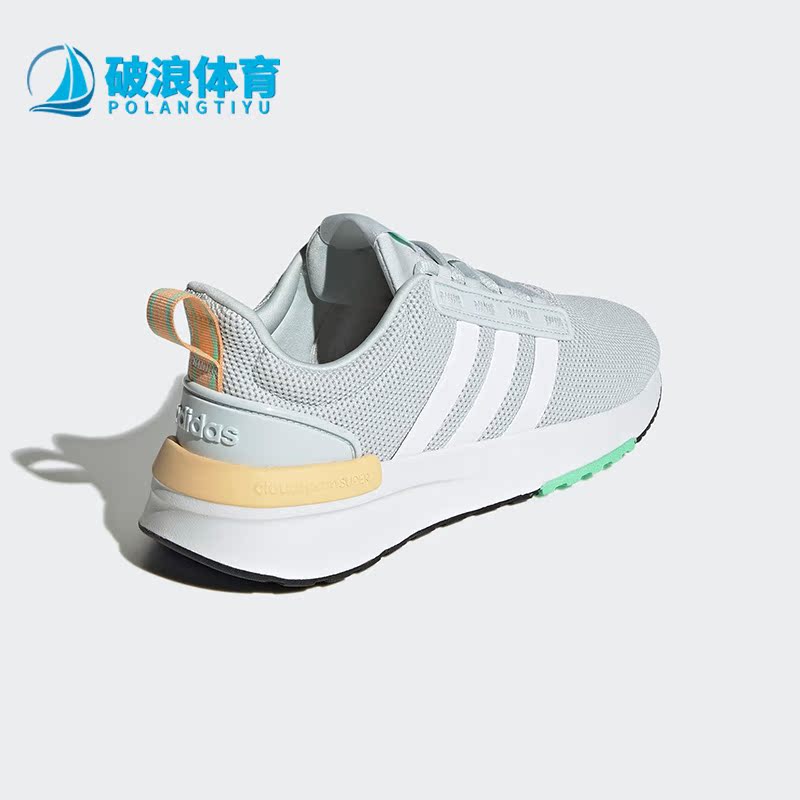 阿迪达斯女低帮跑步健身运动鞋