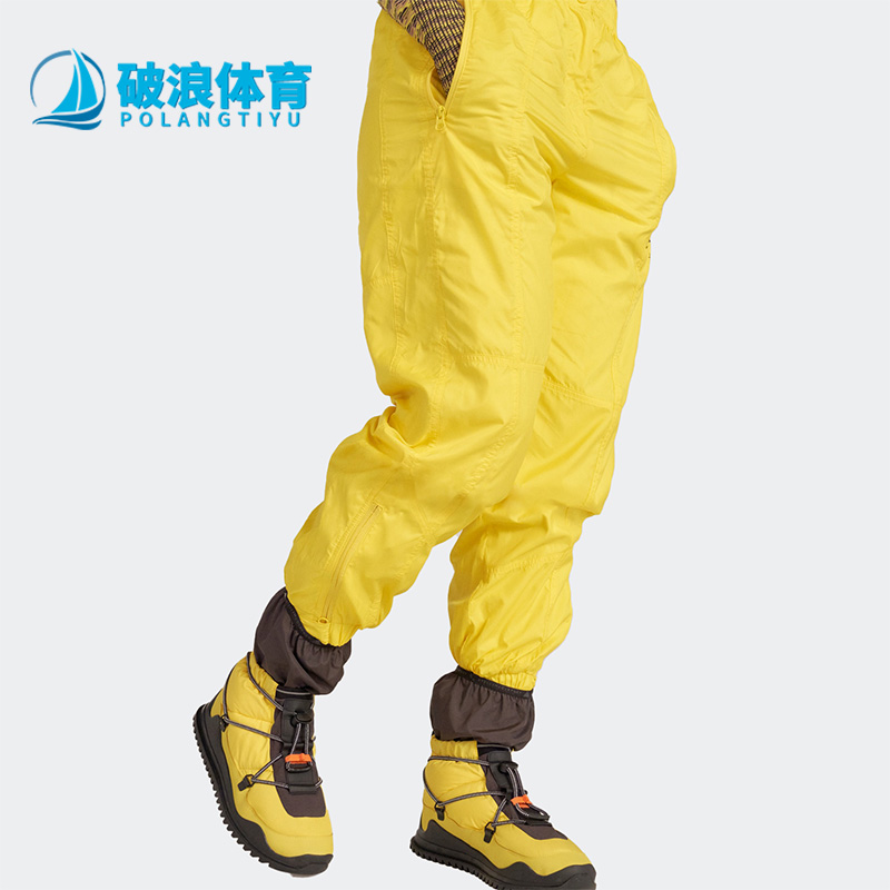 阿迪达斯正品女运动休闲束脚长裤