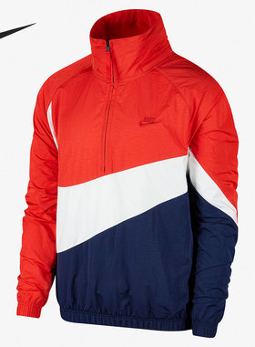Nike/耐克正品年夏季新款男子休闲运动套头外套 AT4489-614