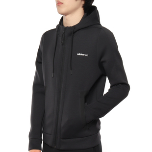 Adidas/阿迪达斯正品 neo M TECH FL ZHDY男休闲连帽夹克BQ0794