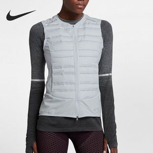 跑步运动羽绒马甲856638 Nike 女子AeroLoft 新款 043 耐克正品