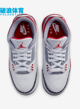 Nike/耐克正品AIR JORDAN3 RETRO女子GS大童运动篮球鞋DM0967-160
