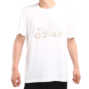 阿迪达斯正品 男子休闲运动短袖 TEE T恤ED7260 FOIL Adidas