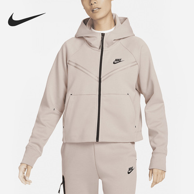 耐克新款女运动休闲连帽夹克外套