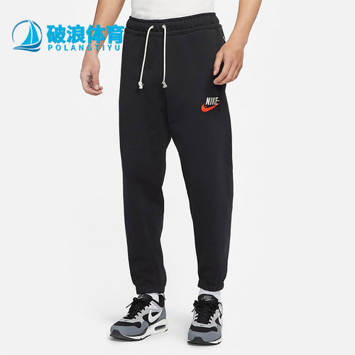 耐克男时尚训练舒适束脚针织长裤