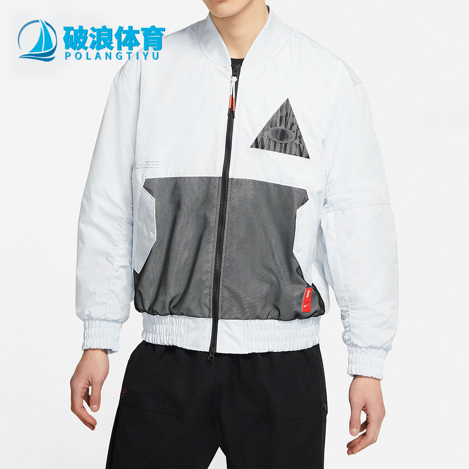 耐克正品男篮球防风运动夹克外套