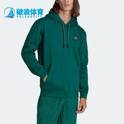 阿迪达斯男子保暖连帽运动卫衣