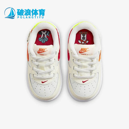 耐克婴幼童空军一号运动休闲板鞋
