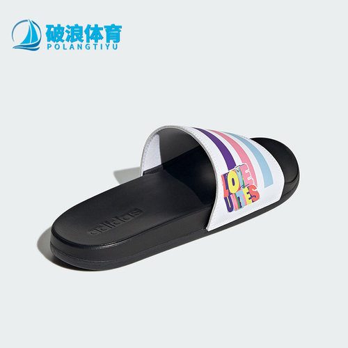 阿迪达斯正品男女透气拖鞋