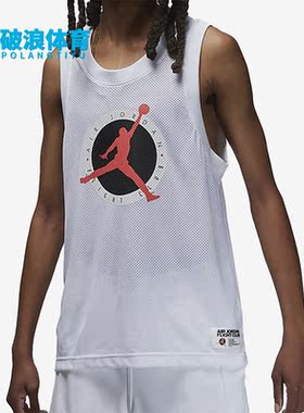 Nike/耐克正品JORDAN夏季男子无袖圆领运动休闲背心DX9729-100