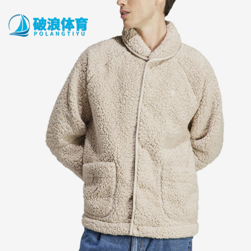 阿迪达斯正品男子加绒外套