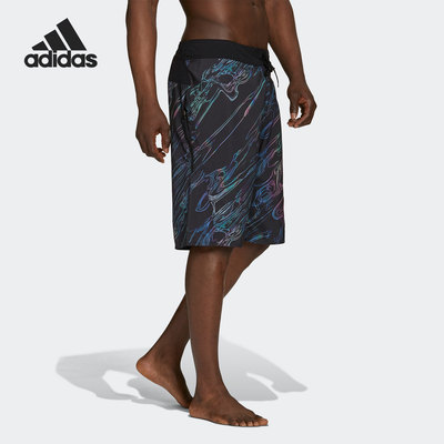 Adidas2021年夏季透气运动短裤