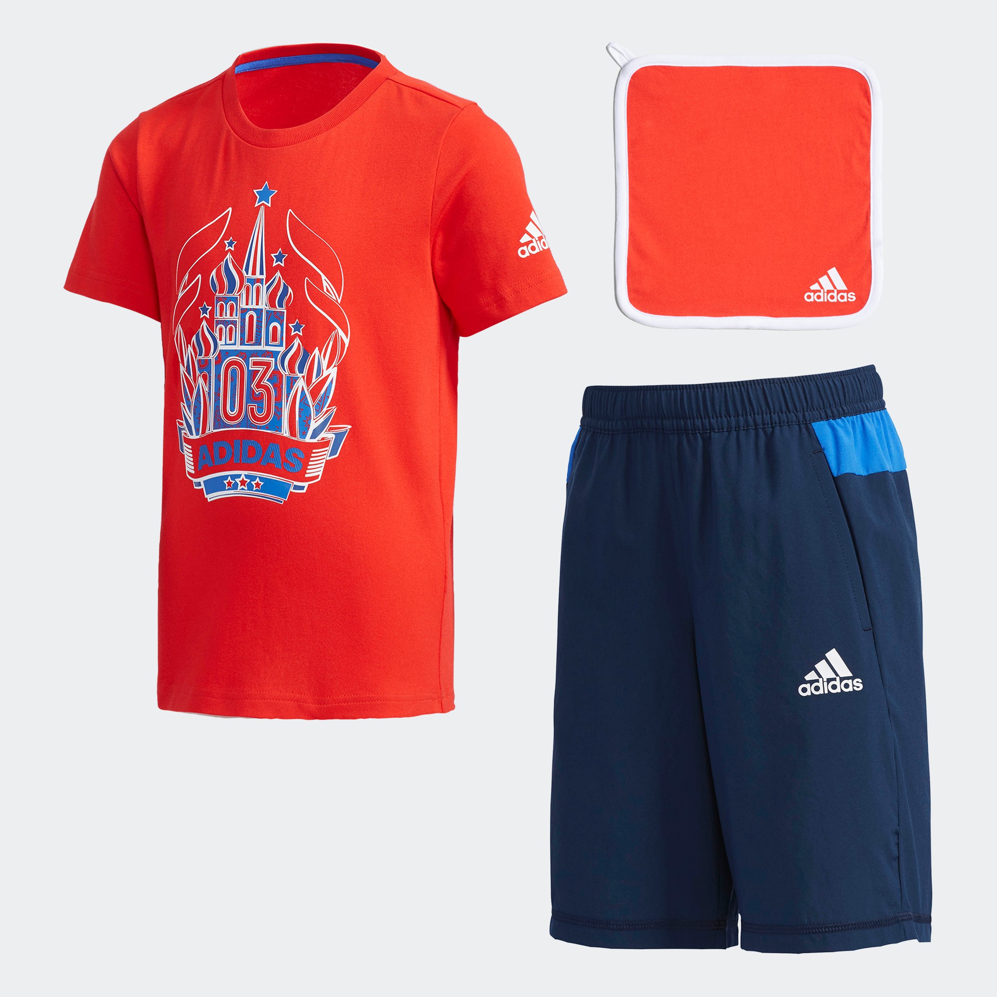 儿童短袖短裤Adidas/阿迪达斯