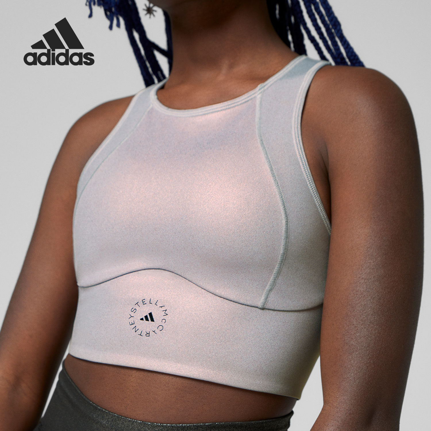 阿迪达斯女子运动健身背心