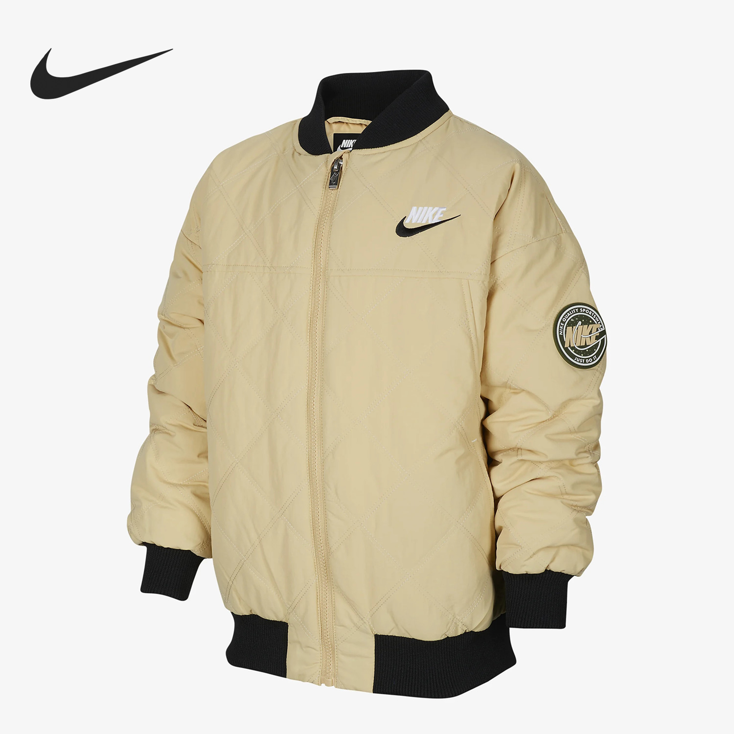 Nike/耐克正品冬季新款大童加绒保暖运动羽绒服DZ9733-252-封面